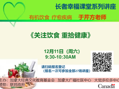 关注饮食 重拾健康12-11